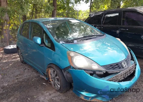 2012 Honda Fit Sport from USA, damaged, VIN JHMGE8H57CC006779